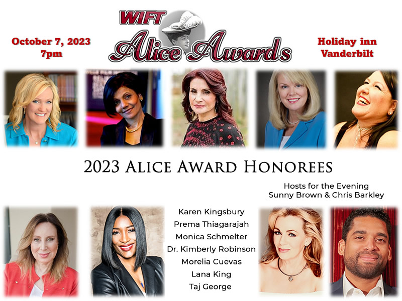 Alice Awards Dinner Honorees 
